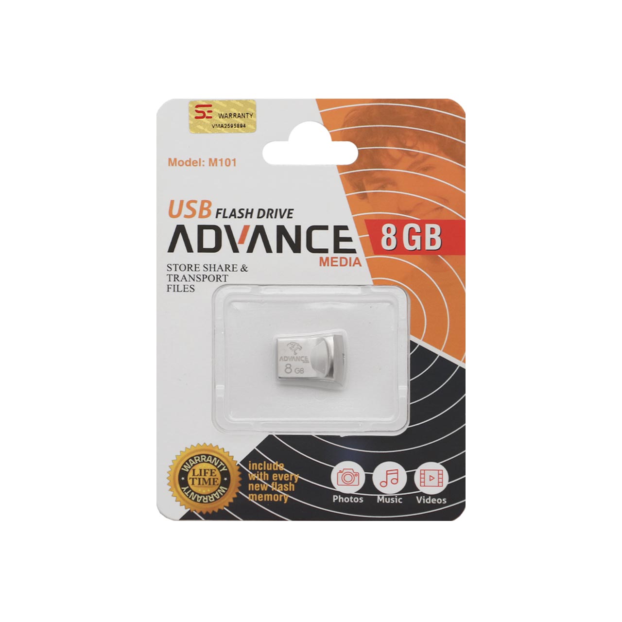 advance m101 usb20 flash memory 8gb