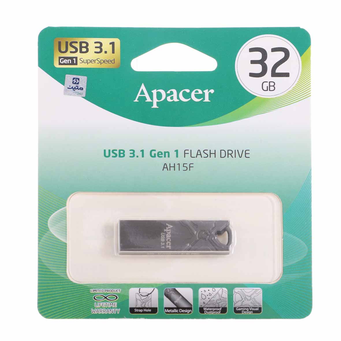 apacer ah15f usb31 flash memory 32gb garanty mtyn mshky