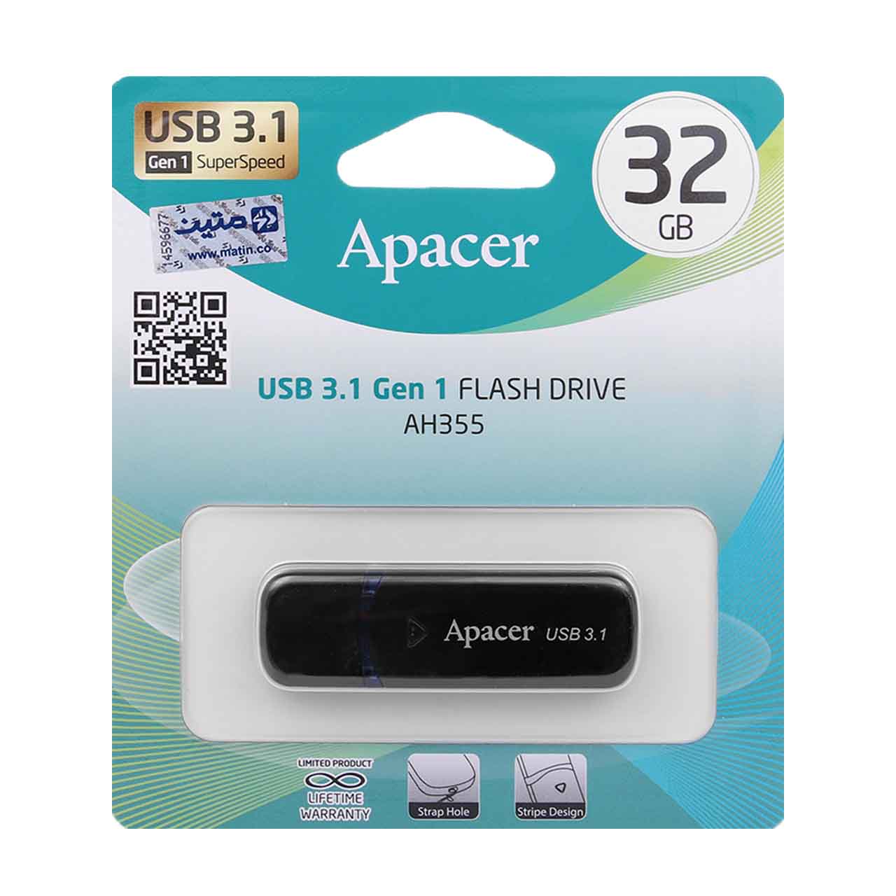 apacer ah355 usb31 flash memory 32gbgaranty mtyn