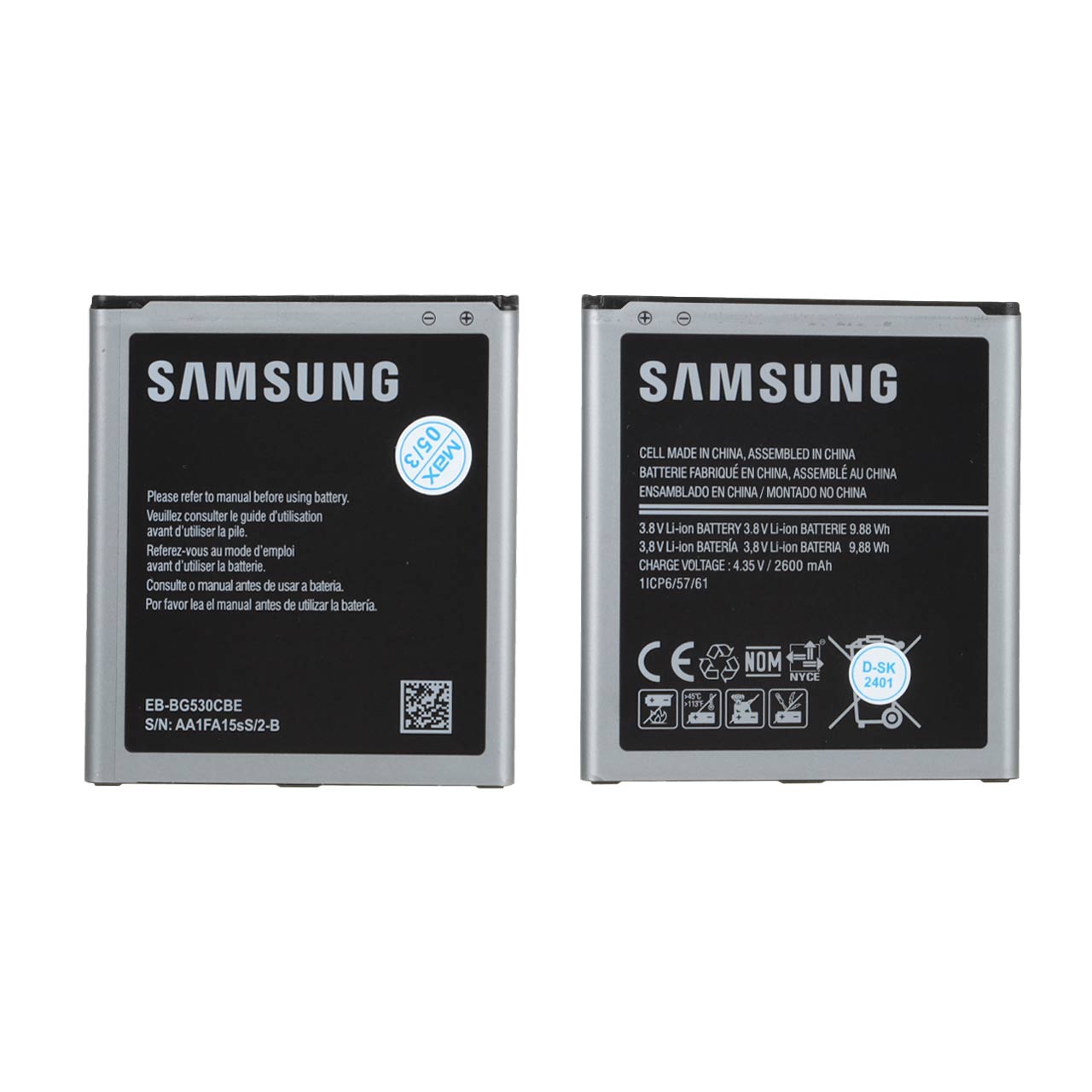 batry mobayl samsung mdl j5 g530 ba thrfyt 2600mah garanty 12 mahh max