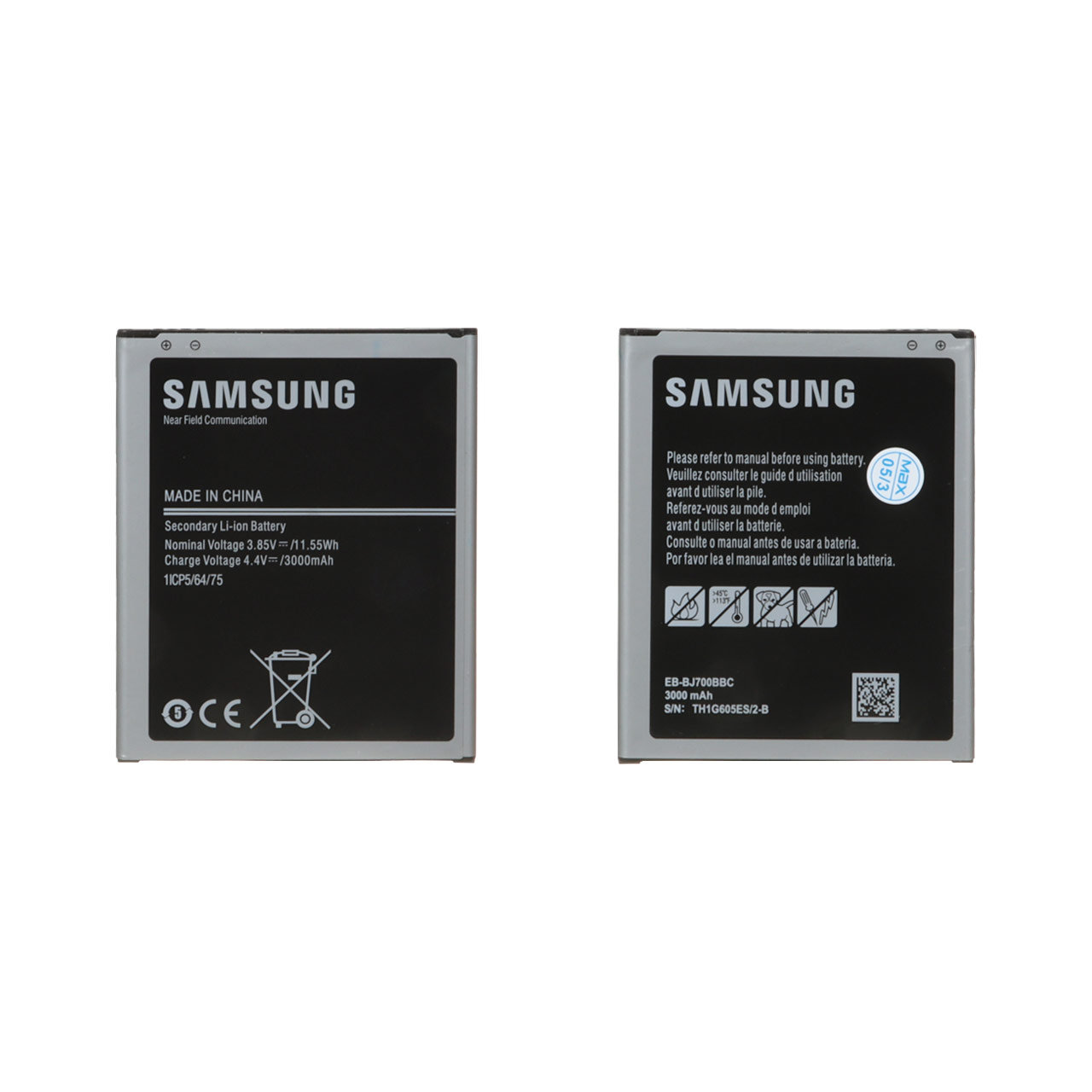 batry mobayl samsung mdl j7 ba thrfyt 3000mah garanty 12 mahh max