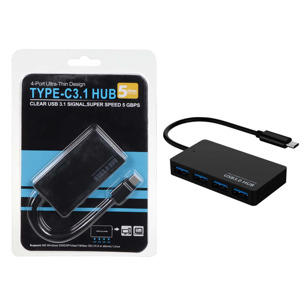 hab 4 port type c mdl type c31 mshky ryl