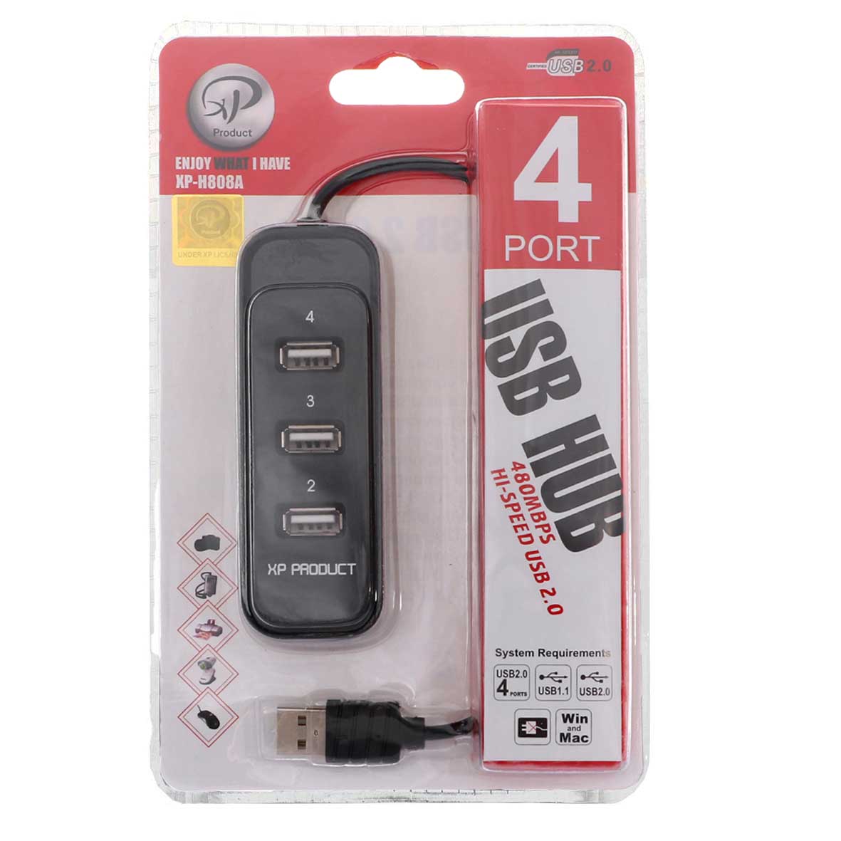 hab 4 port usb20 xp product mdl xp h808a