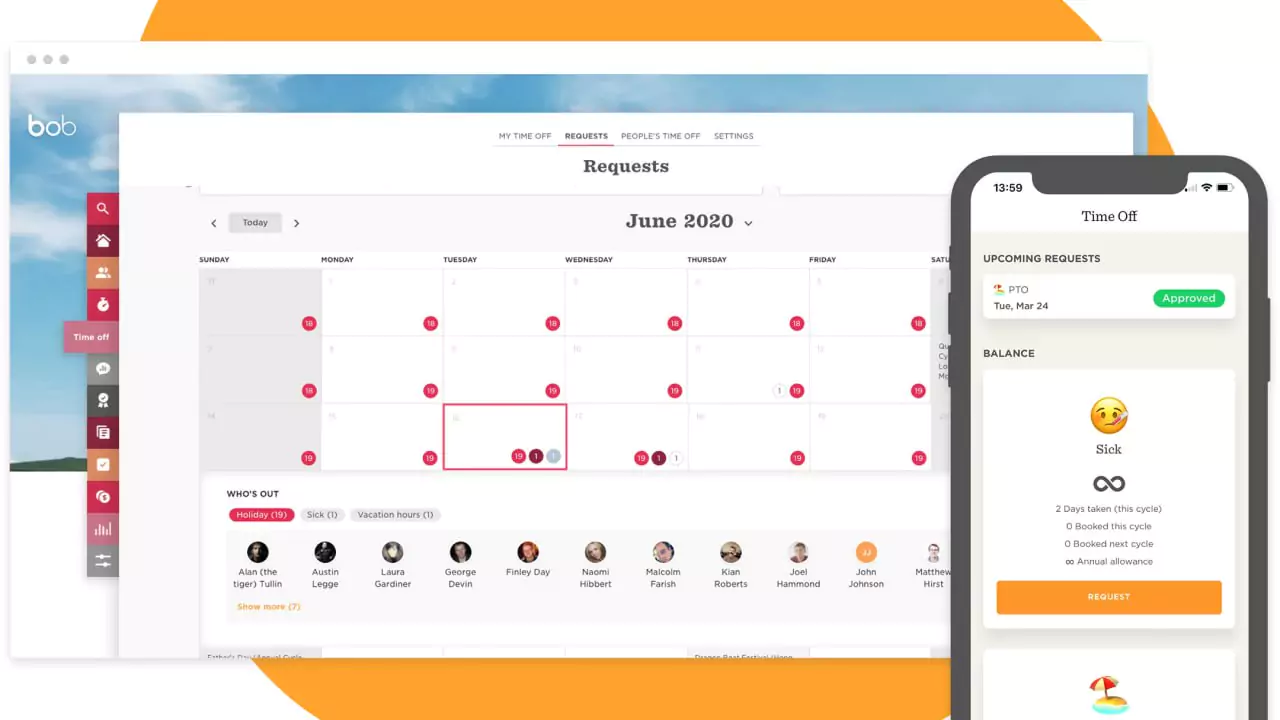 HiBob: تمرکز روی تعامل کارکنان