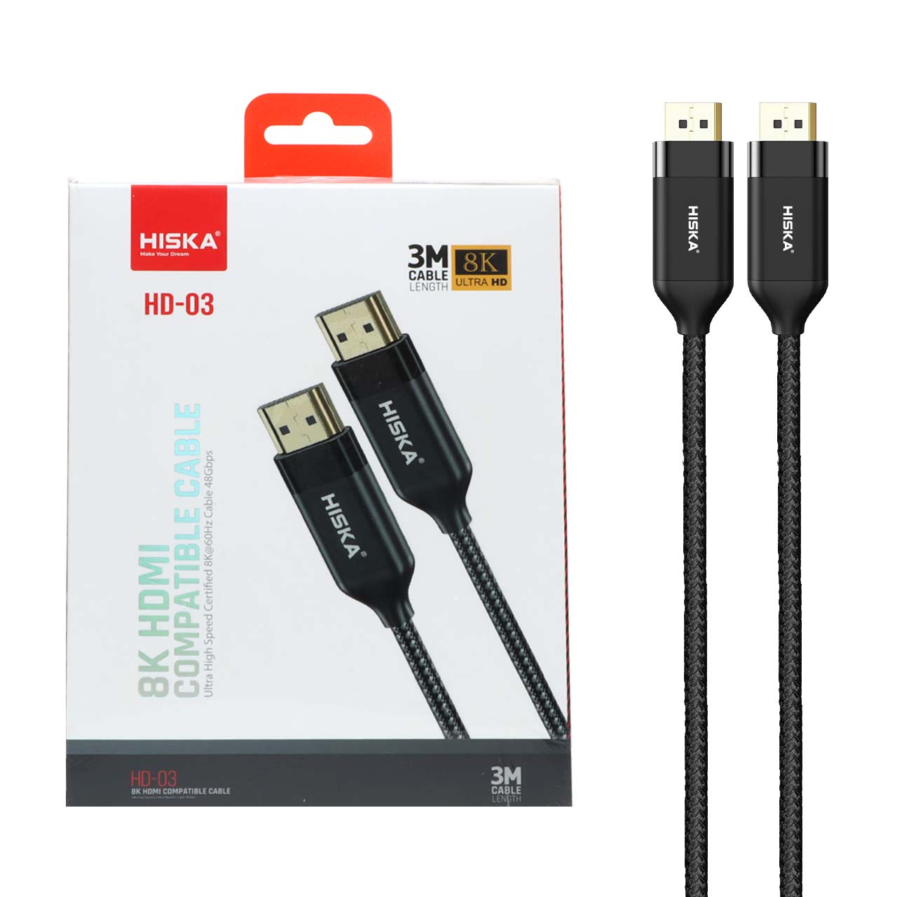 kabl hiska hdmi bh tol 3 mtry mdl hd 03 mshky