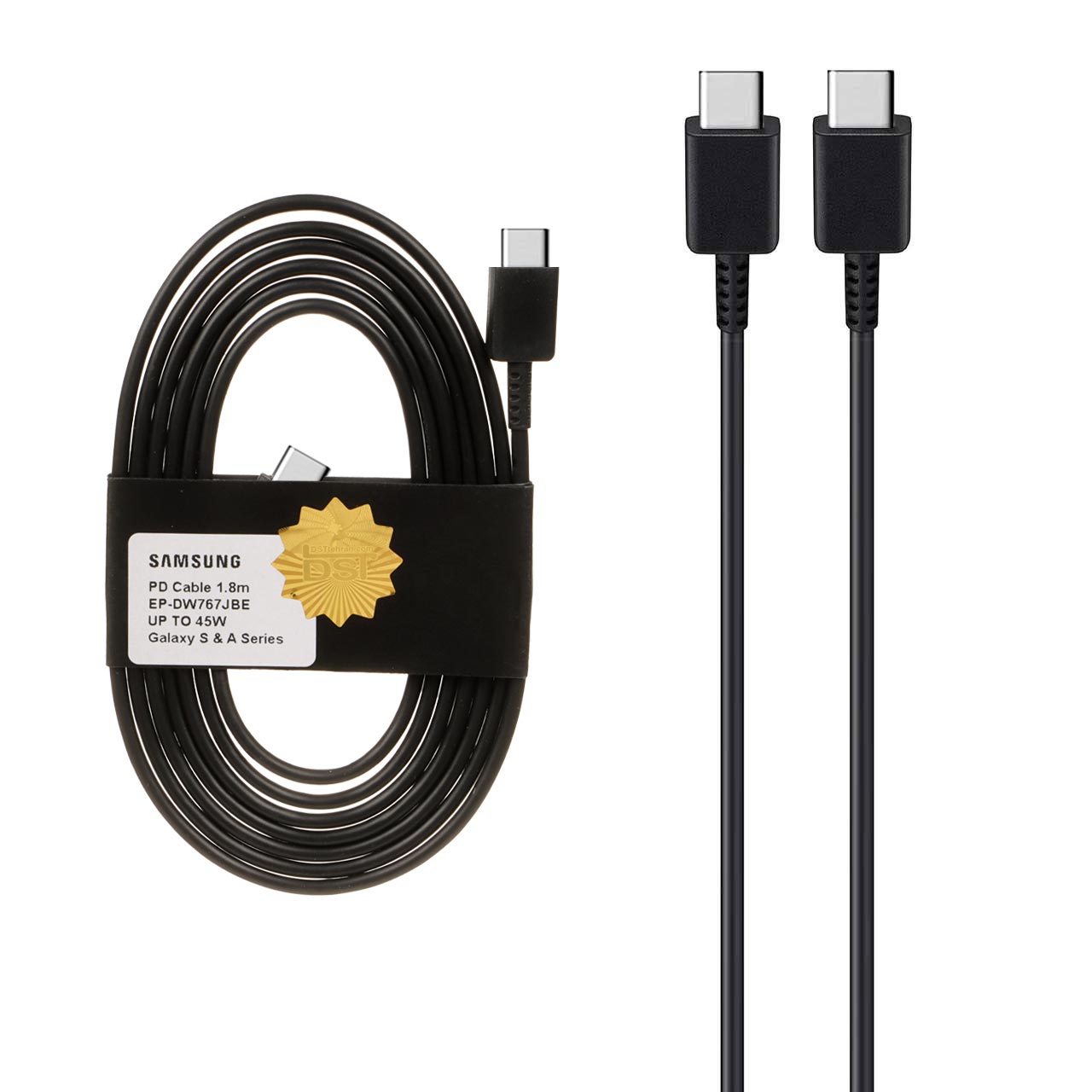 kabl sharzh 18 mtry pd o fst samsung type c to type c 45w mshky dst garanty shsh mahh