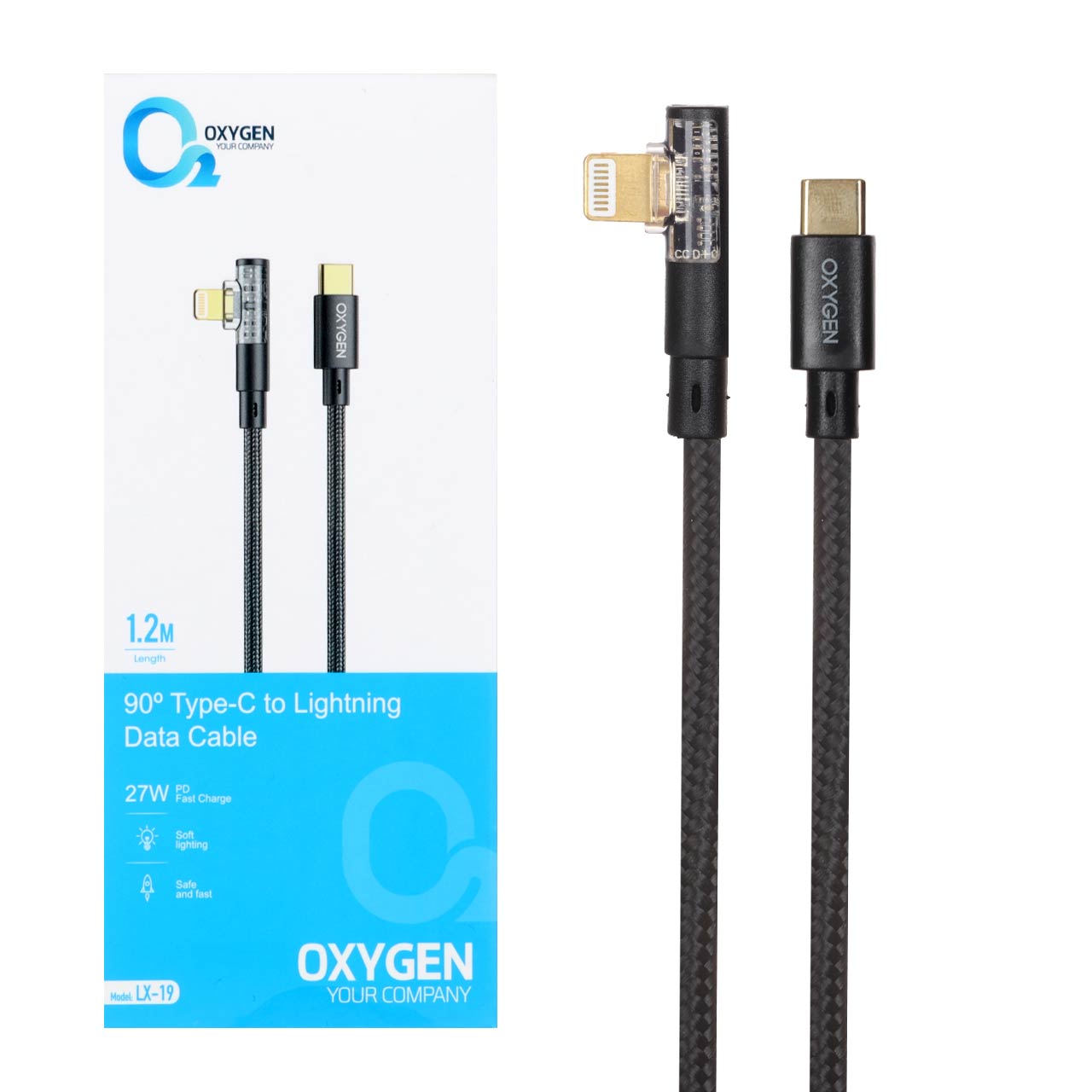 kabl sharzh fst oxygen type c to lightning mdl lx 19 mshky