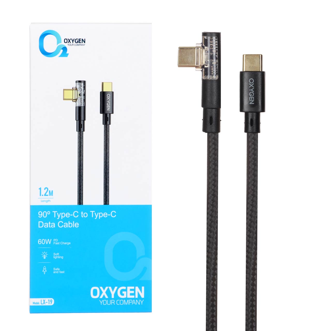 kabl sharzh fst oxygen type c to type c mdl lx 19 mshky