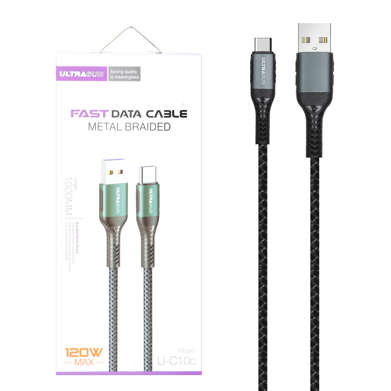 kabl sharzh fst ultrasur type c mdl u c10c mshky ic dar shyayomy 120w max