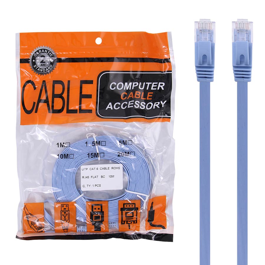 kabl shbkh 10 mtry datis mdl flat cat 6