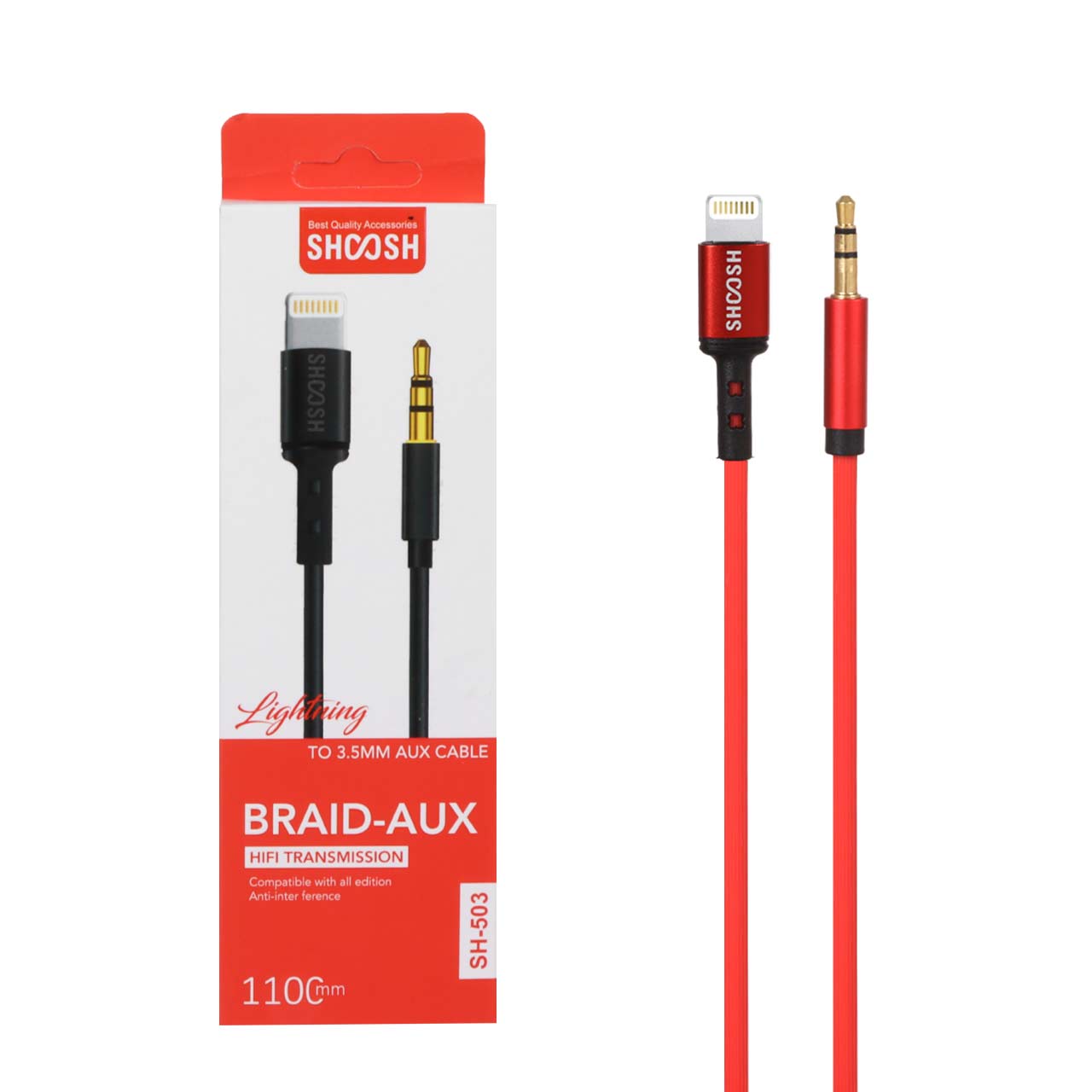 kabl tbdyl 11 mtry shoosh aux to lightning mdl sh 503 krmz smo