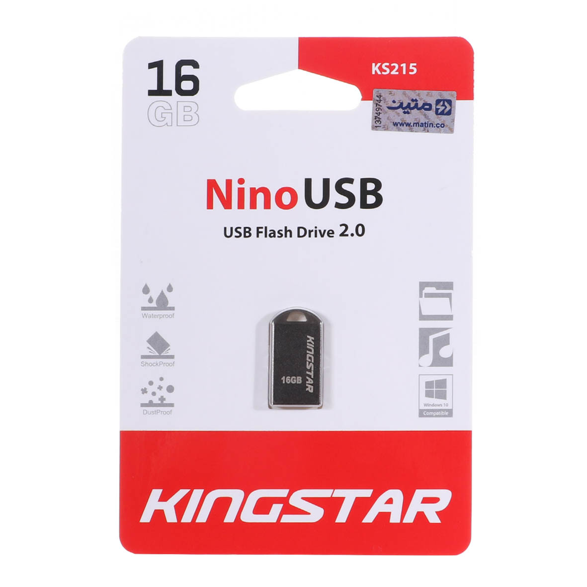 kingstar nino ks215 usb20 flash memory 16gb garanty mtyn