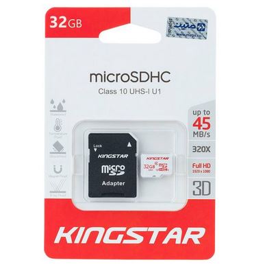 kingstar u1 microsdhc 45mbs 32gbgaranty mtyn