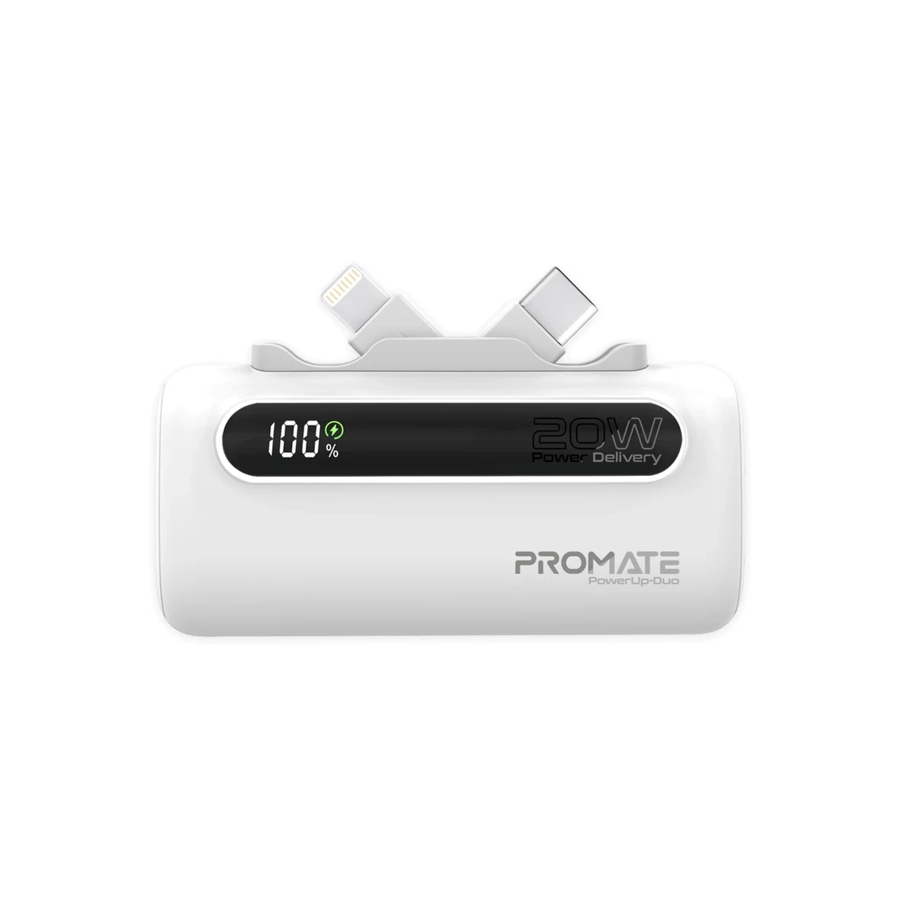 paorbank fst sharzh promate 20w 5000mah mdl powerup duo sfyd