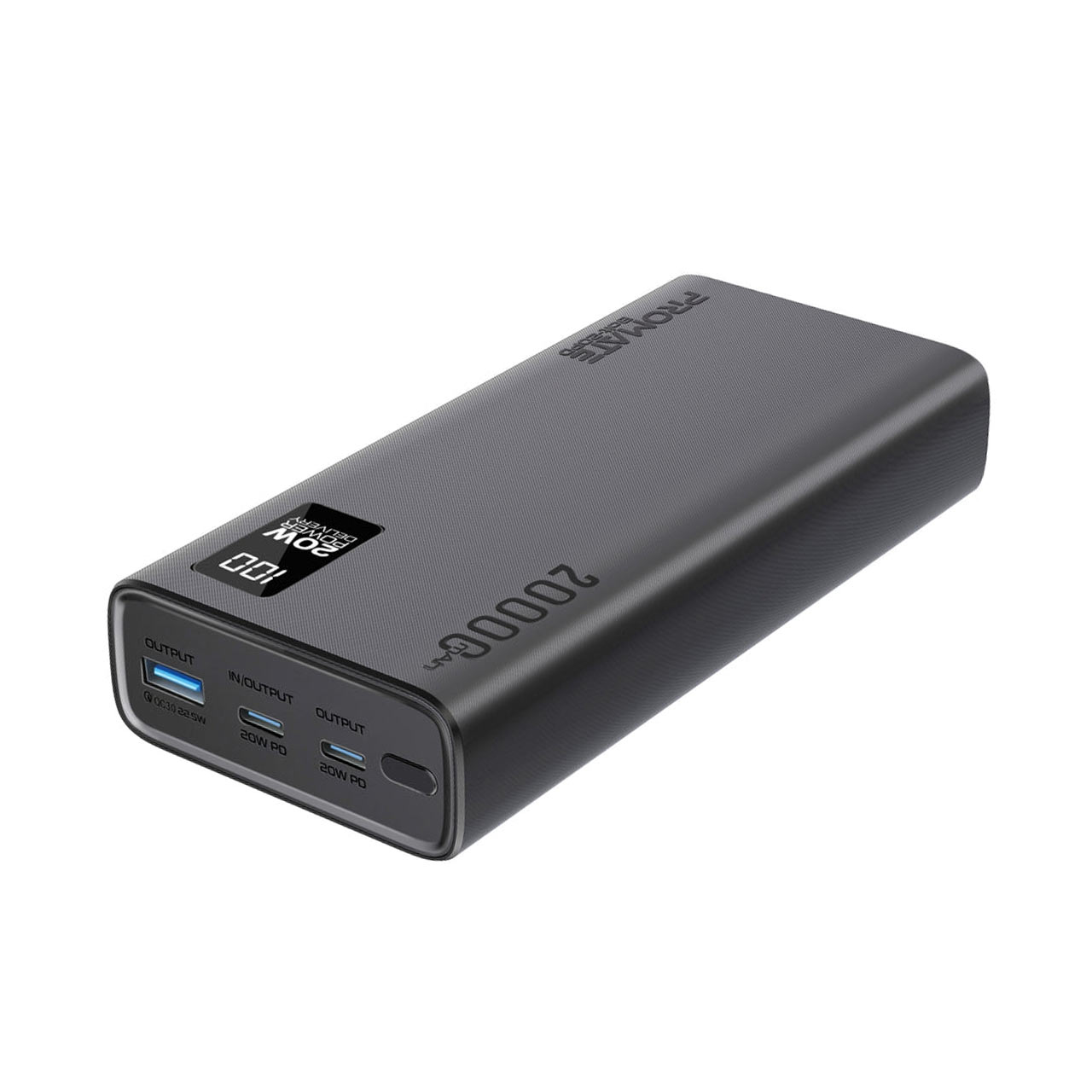 paorbank pd o fst sharzh promate 20w 20000mah mdl bolt 20pd mshky