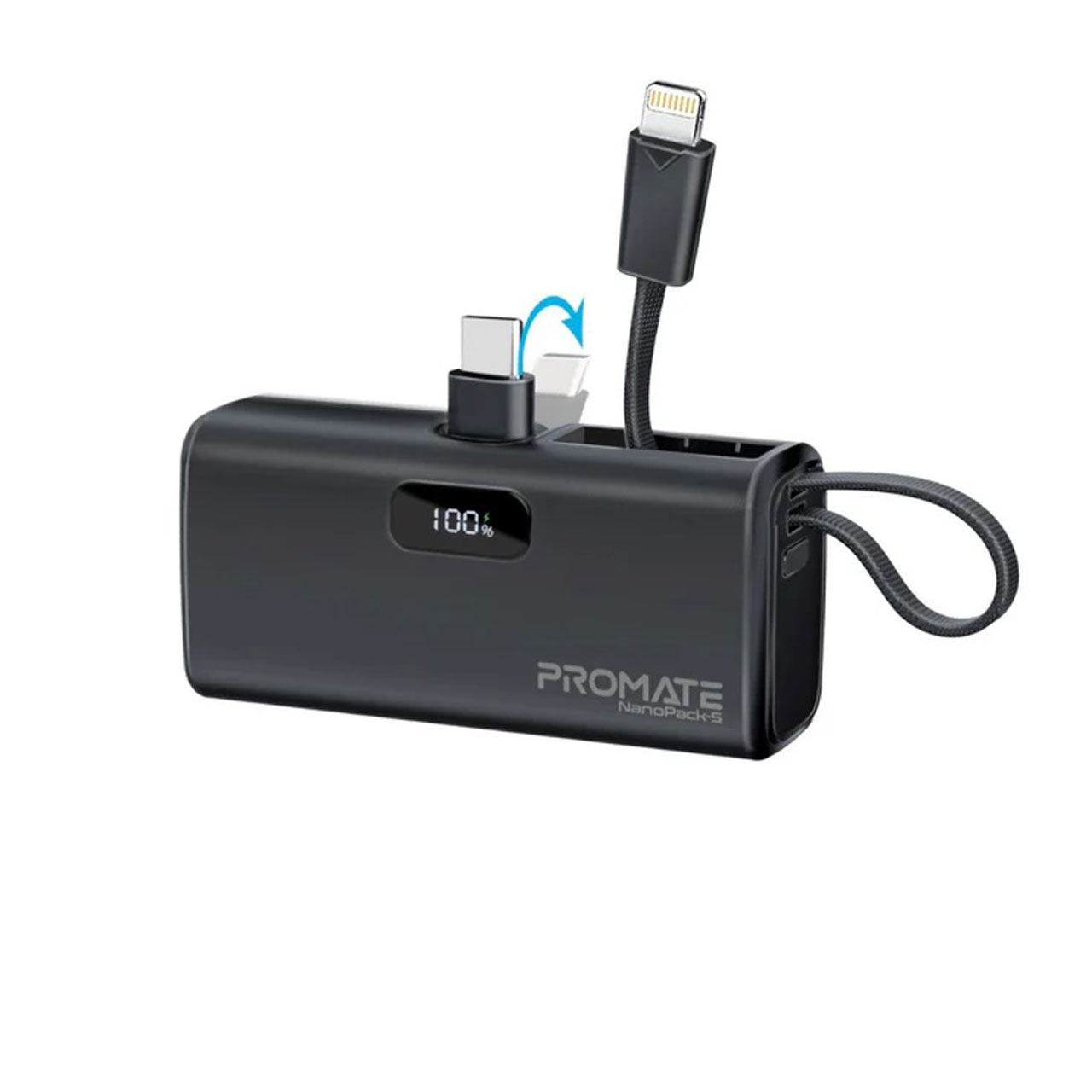 paorbank pd o fst sharzh promate 20w 5000mah mdl nanopack 5 mshky
