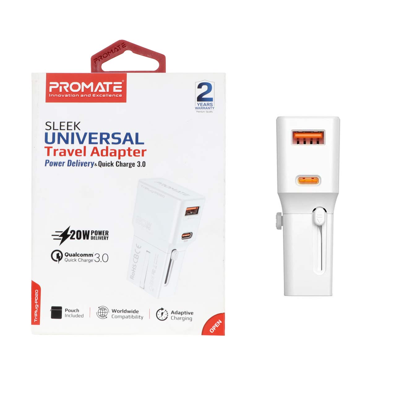 sharzhr dyoary fst o pd do port promate mdl triplug pd20 20w sfyd
