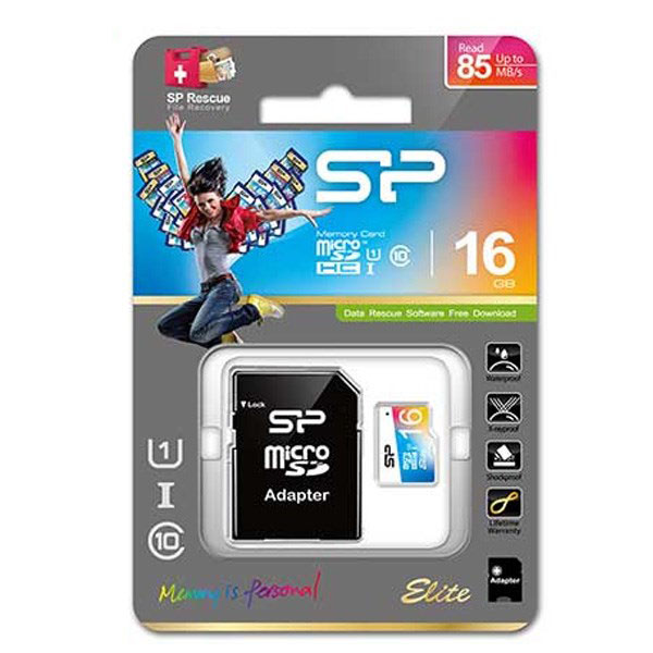 silicon power u1 elite microsdhc 85mbs 16gb garanty mtyn