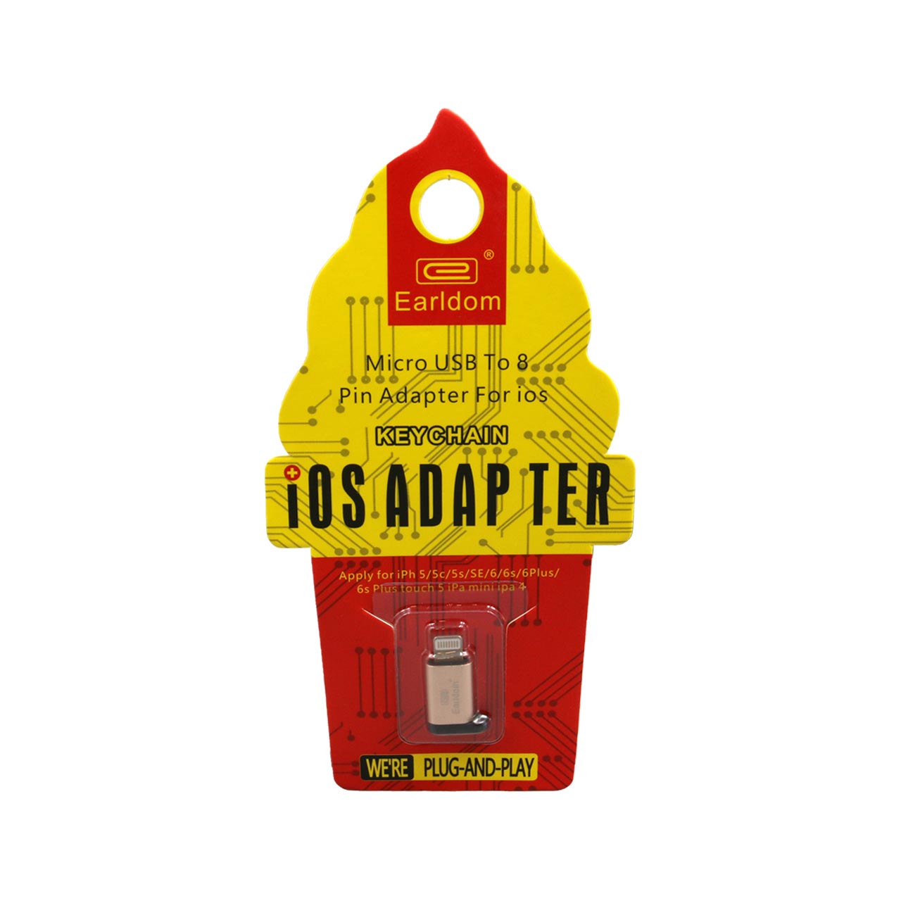 tbdyl earldom otg lightning to micro usb pk dar