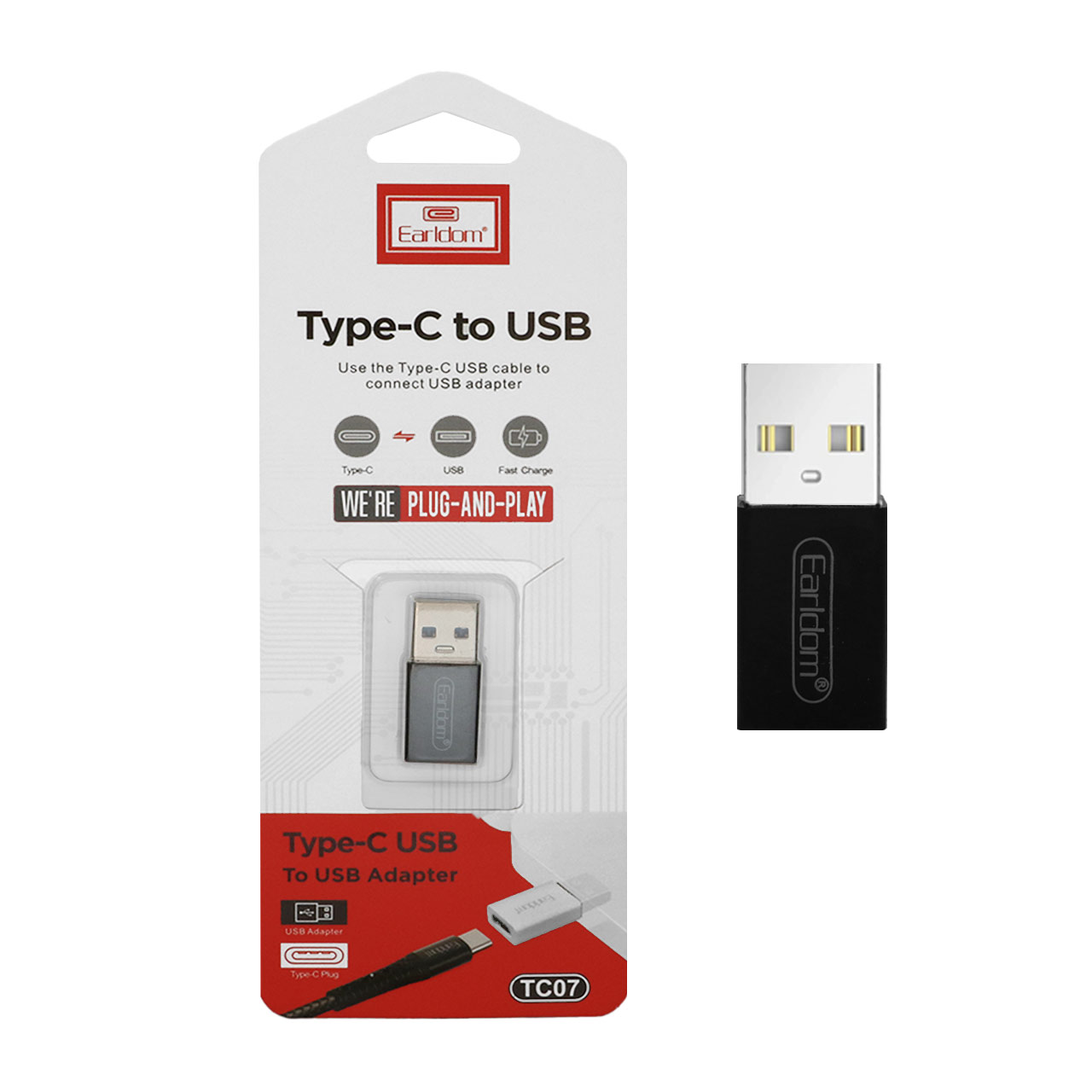 tbdyl earldom type c to usb mdl et tc07 pk dar mshky