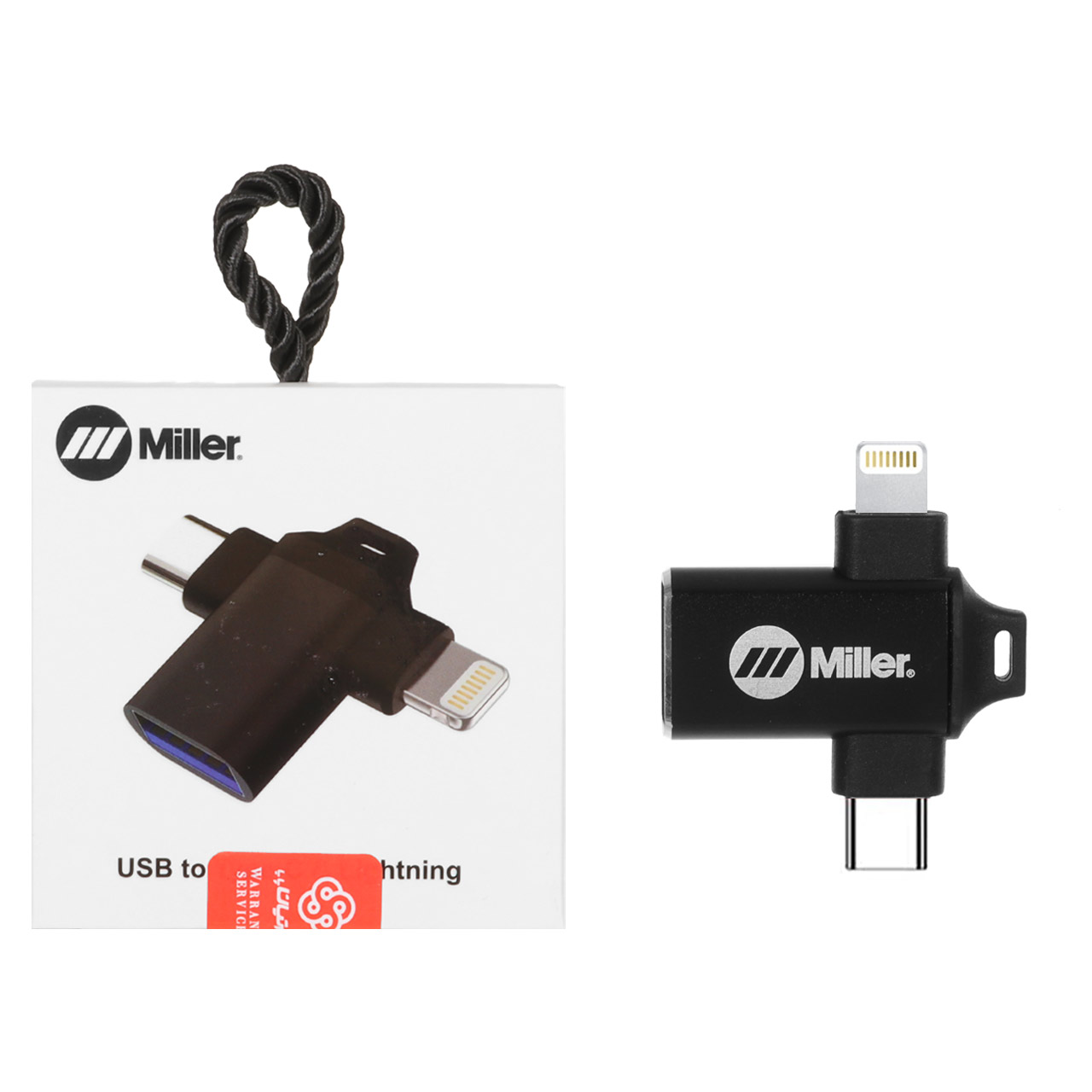 tbdyl miller usb to type c lightning mdl mo 210 mshky garanty partyan paya
