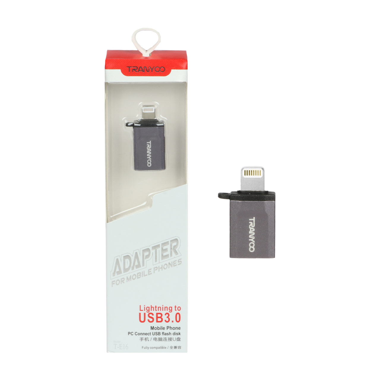 tbdyl tranyoo usb30 to lightning mdl t e16 khakstry