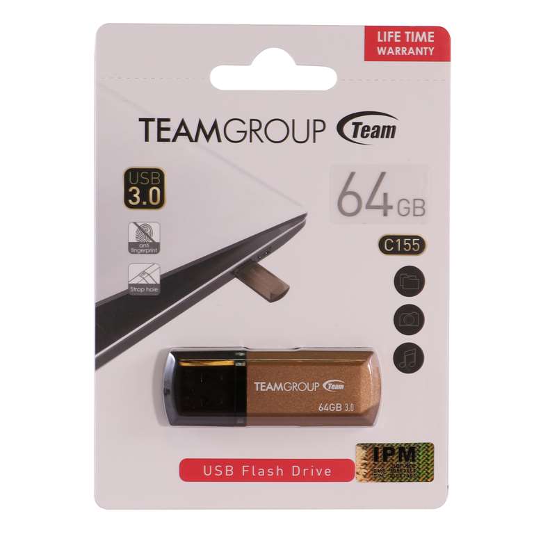 teamgroup c155 gold usb30 flash memory 64gb