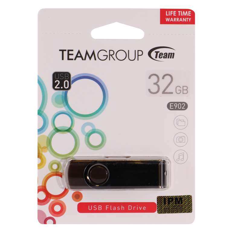 teamgroup e902 brown usb20 flash memory 32gb