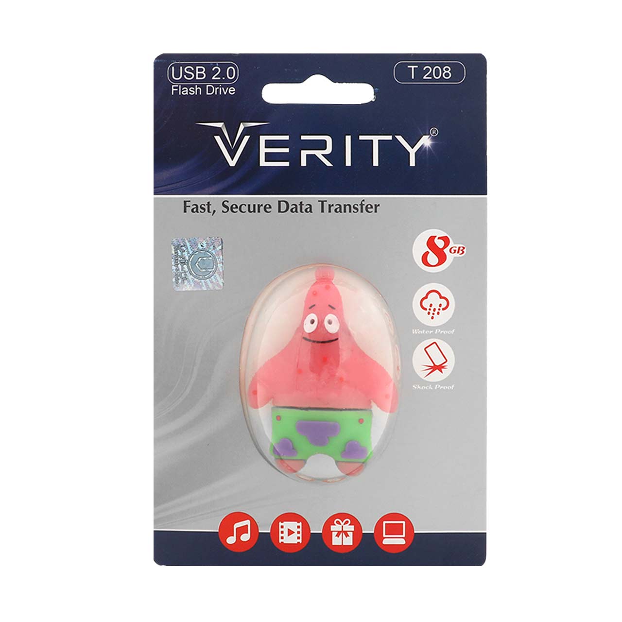 verity t208 usb20 flash memory 8gb garanty asan sroys aarosky