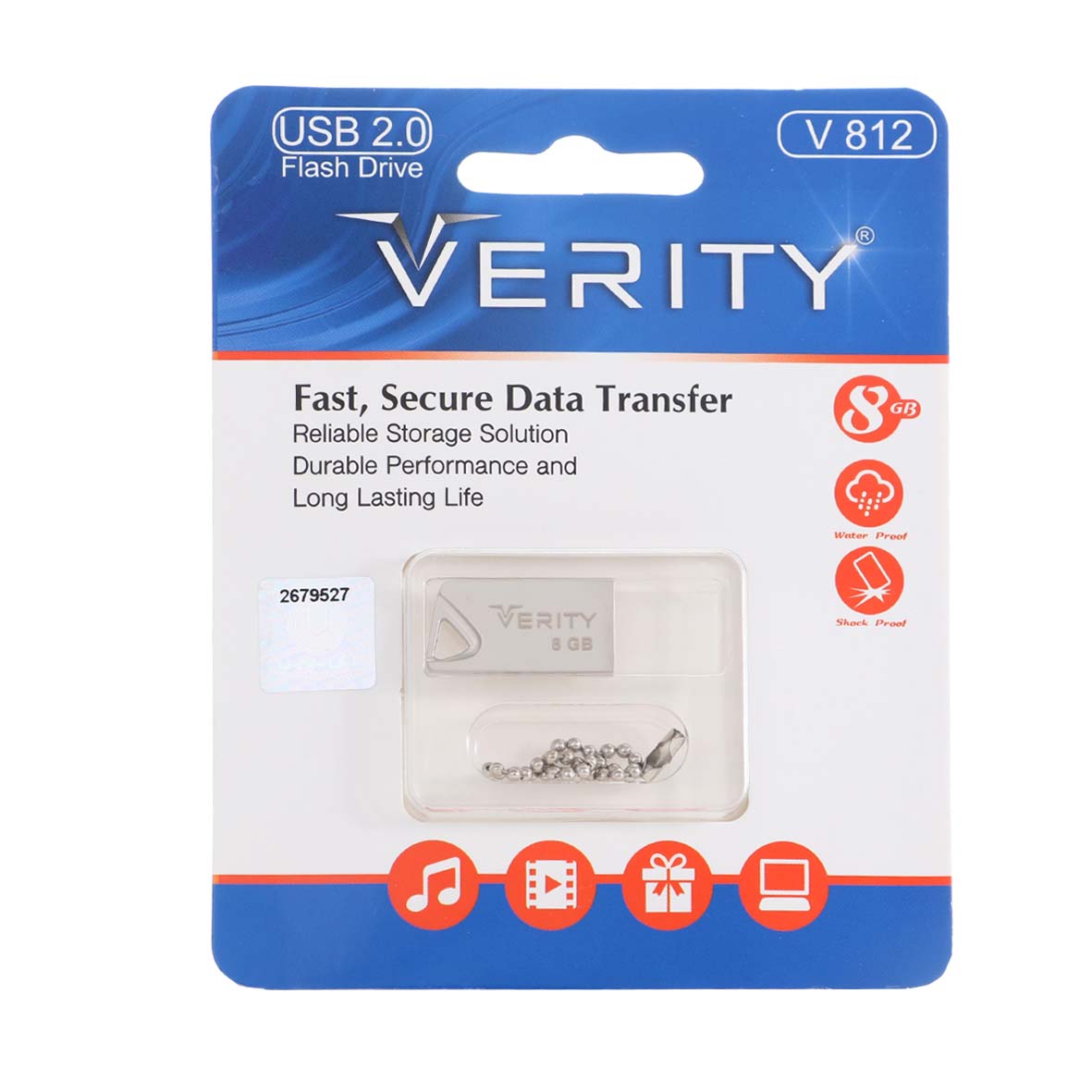 verity v812 usb20 flash memory 8gb garanty asan sroys